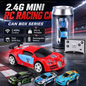 Auto Telecomandata in Scala 1:58, 2.4G, a Batteria, con Funzione Drift, Controllo Bluetooth, Giocattolo per Bambini