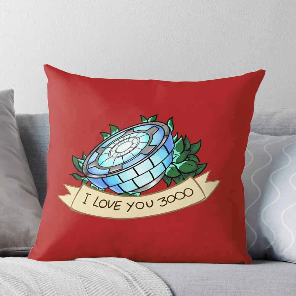 

I Love You 3000 Throw Pillow Room decorating items christmas pillow case
