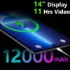 Global Firmware Nenmone 14 inch Large Screen Tablet Pc Android 14 16+512GB 4G Phone Call 5G WiFi Tablets Планшет 14“ Game Study 3