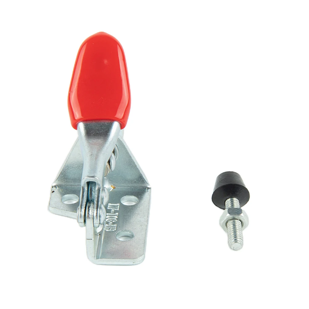

45Kg Horizontal Toggle Clamps GH-301-AM Quick Release Antislip Vertical Toggle Clamps Woodworking Clip Fixing Tools