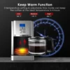 AIRMSEN Stainless Steel 12 Cup Drip Coffee Maker, Programmable Coffee Machine Self-Cleaning 4