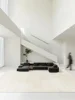 Minimalist Beige Lines Large Area Living Room Carpet Comfortable Refreshing Bedroom Rug Home Decoration Balcony Rugs Alfombra IG 2
