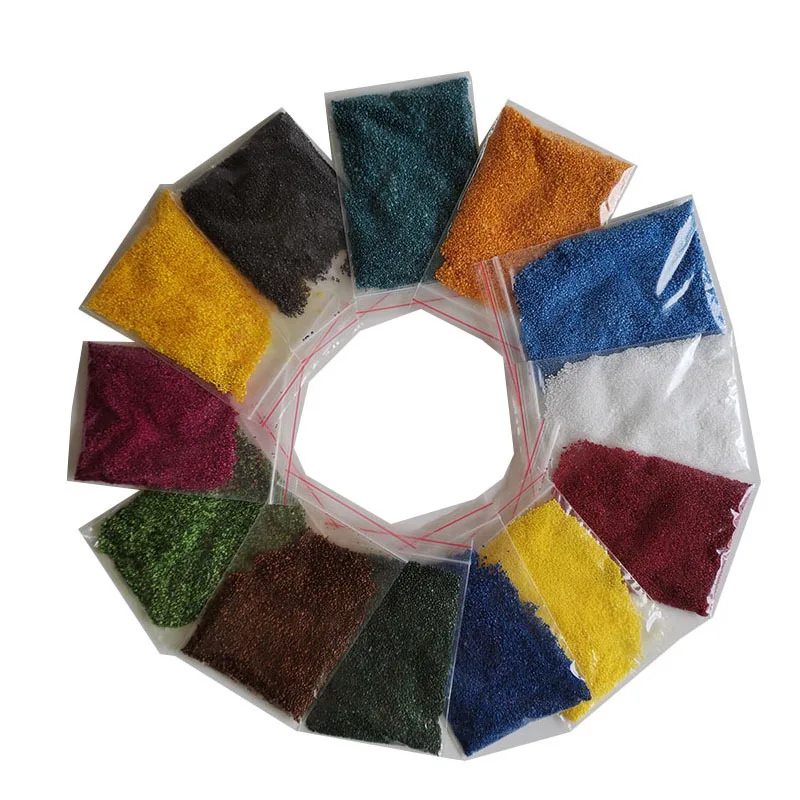 Colourful Granular Sand Wax for DIY Handmade Candles