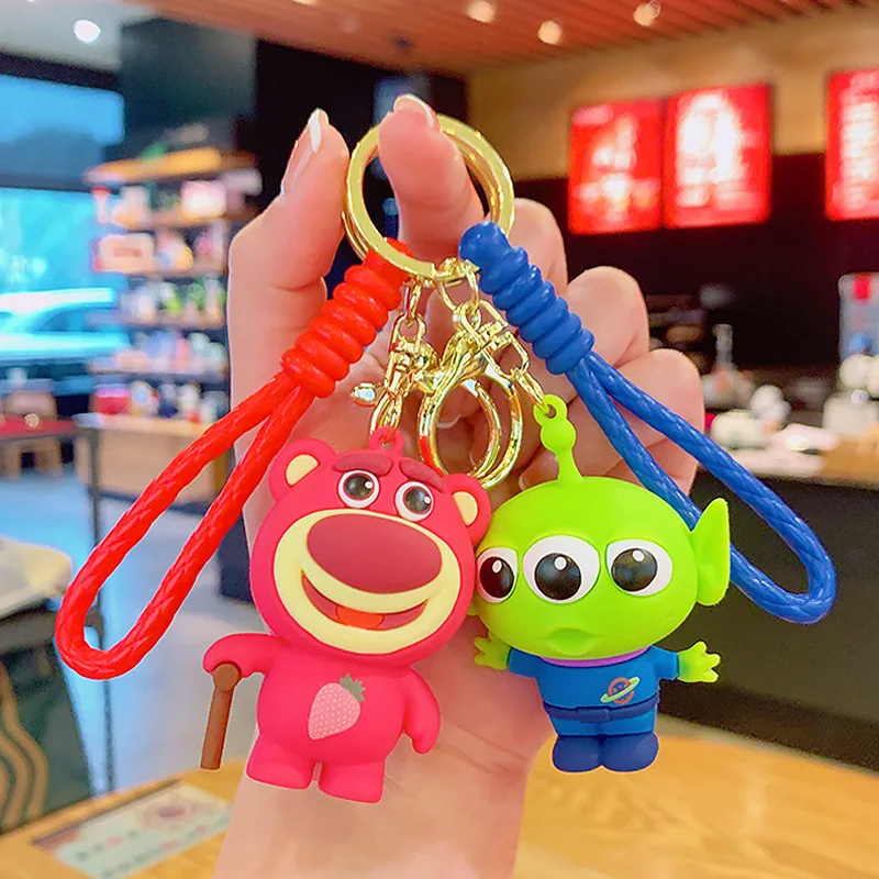 ディズニー漫画トイストーリーキーホルダー、ウッディ、エイリアン