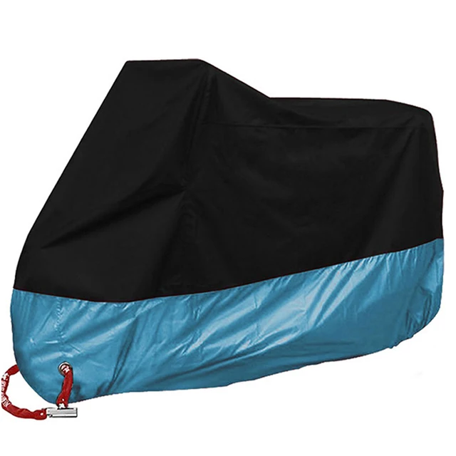 Motorcycle Cover For Motorcycle Funda Bike All Season Waterproof Dustproof UV Protective Outdoor Indoor Moto Rain Cover S-XXXXL Blue