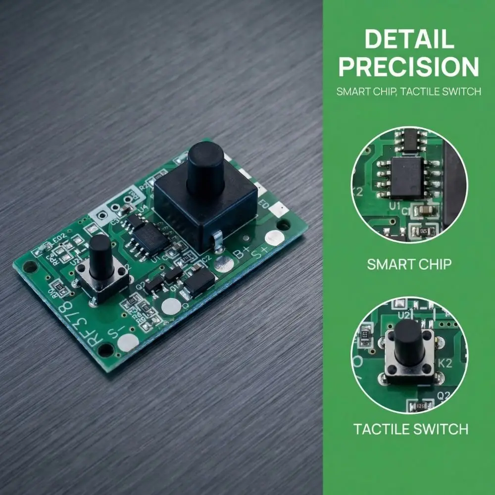 String Control Board With Switch Solar Lamp String Control Board 8 Kinds Light Mode Circuit ...