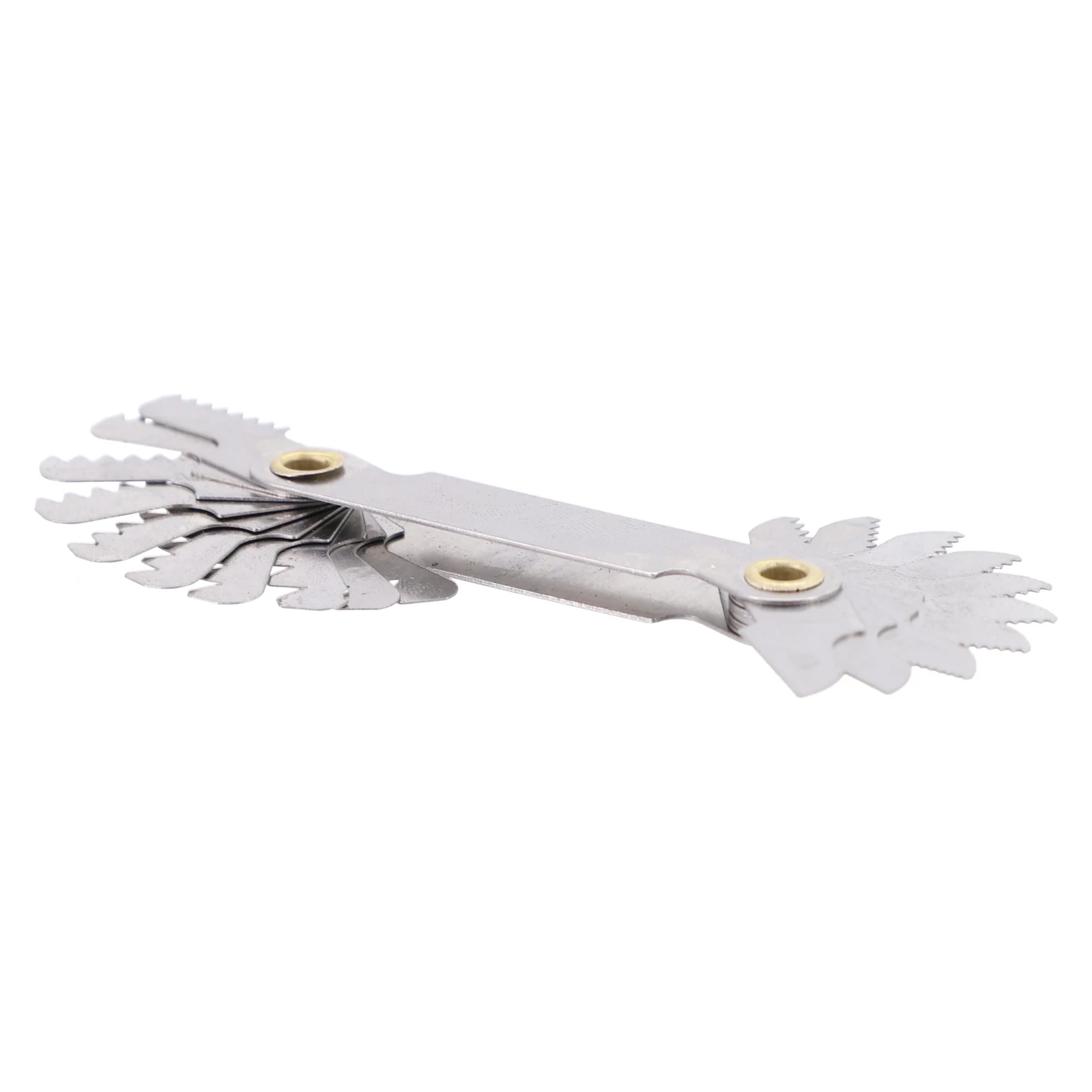 

High Quality New Practical Gauge Thread Measuring Gauge Tool Cutting 1x Measuring Pitch Quenching Processing Set