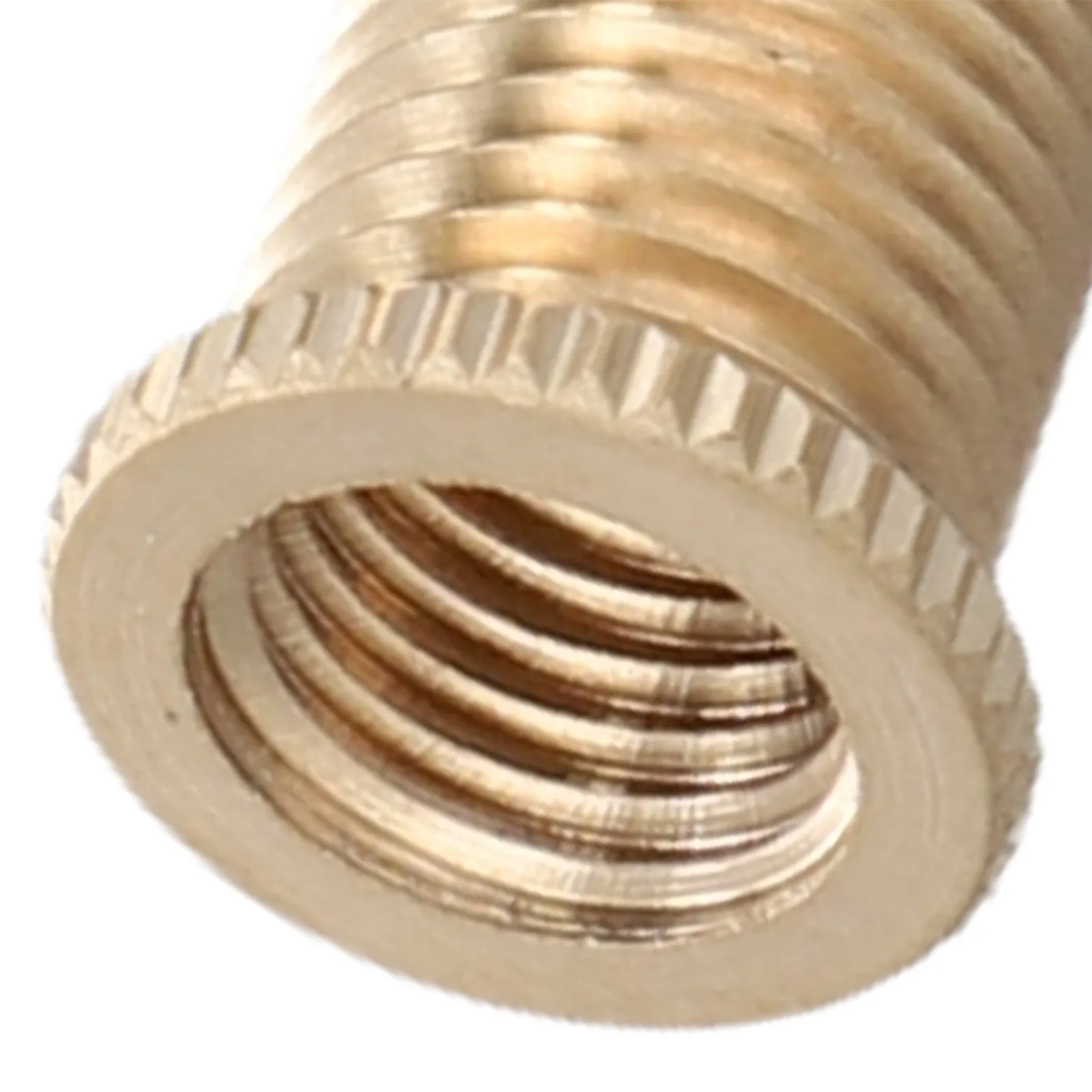 Useful Gear Shift Knob Accessories Aluminum Gold High Quality Nuts Insert Set Thread Adapter 10 Pack