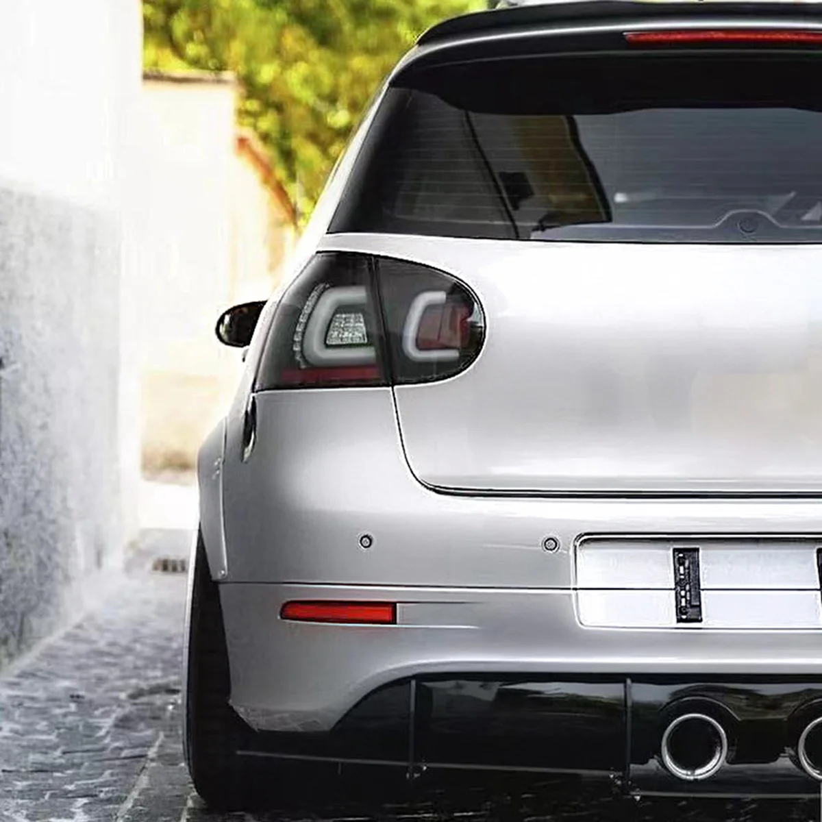 

For VW Golf MK5 R32 Rear Bumper Diffuser Spoiler Lip Protector Splitter Body Kit Accessories