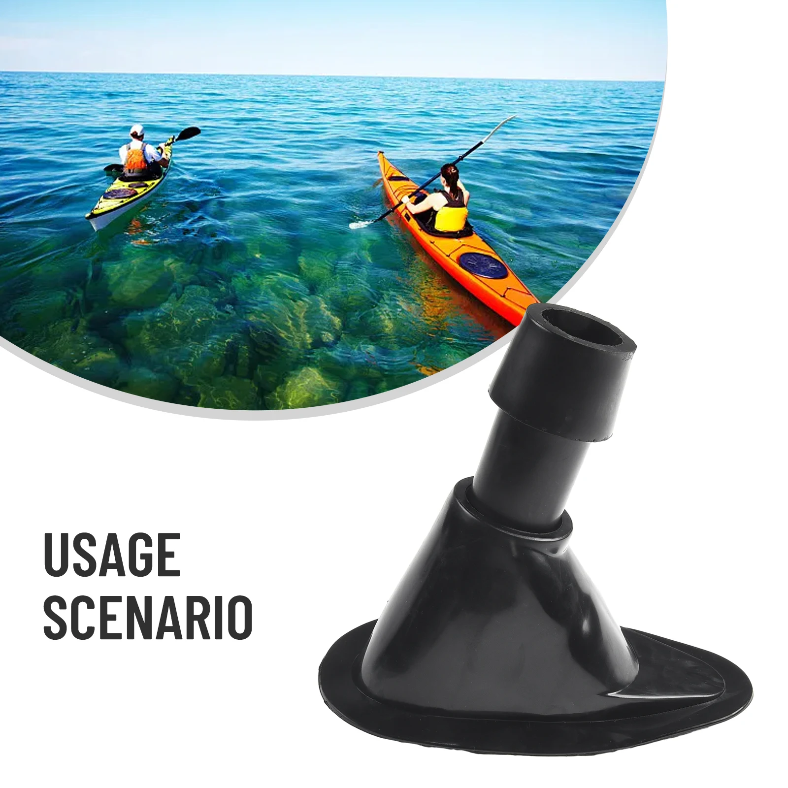 Inflatable Boat Kayak Fishing Rod Holder Patch Kayak Stand Base