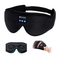 Bluetooth Sleeping Headphones 3D Eye Mask Wireless Air Travel Bluetooth 5.0 Headband Soft Elastic Comfortable Music Earphones 1