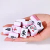 Mini Mahjong 144pcs/set Chinese Traditional Mahjong Board Game Family Toys Exquisitely Carved Numbers And Chinese Characters 3