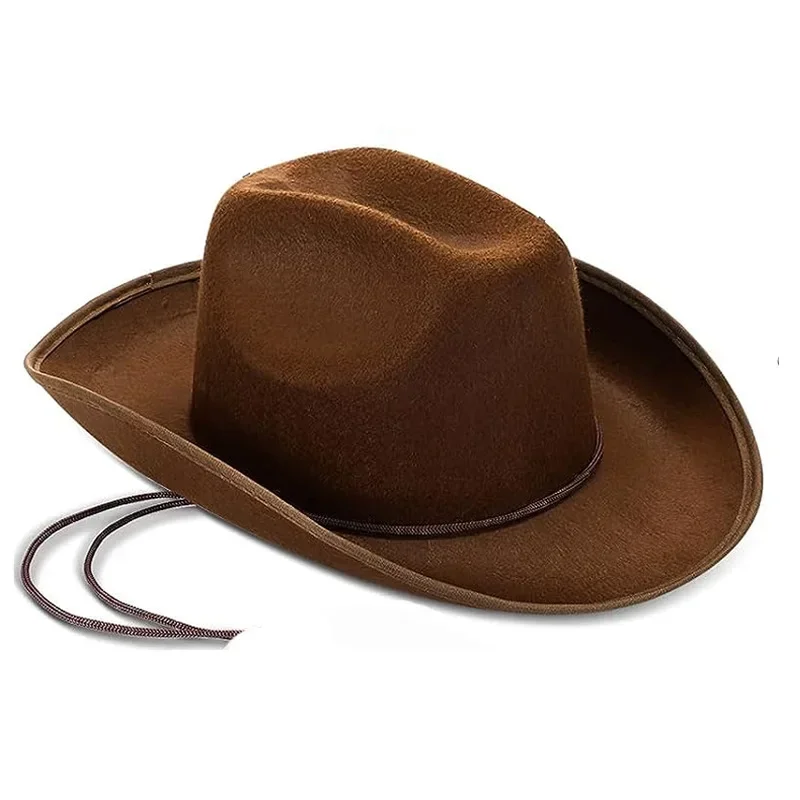Nicoxijia Cappello da cowgirl da sposa, cappello da cowboy occidentale, per donne e ragazze, cappello divertente per feste, cappello da principessa da cowboy, accessori per costumi (B, bianco, taglia