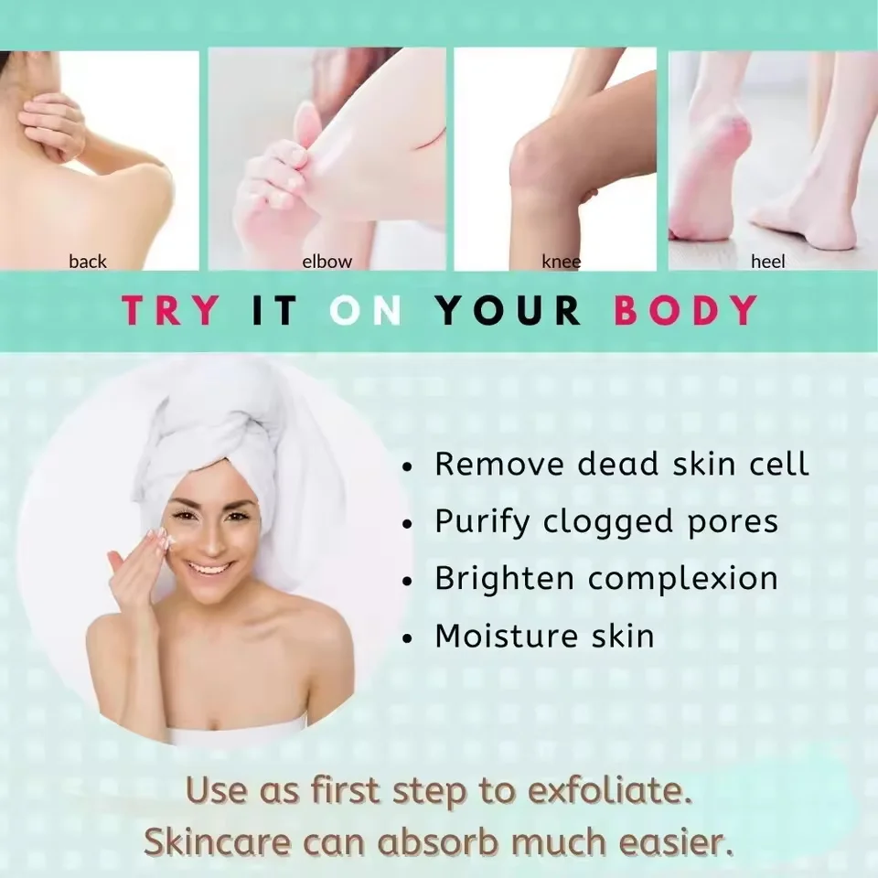 Revitalize Skin Fruit Acid Peeling Gel Facial Cleansing Exfoliating Peeling Scrub Deep Clean Acne Blackhead Remove Face Cleanser facial cleanser