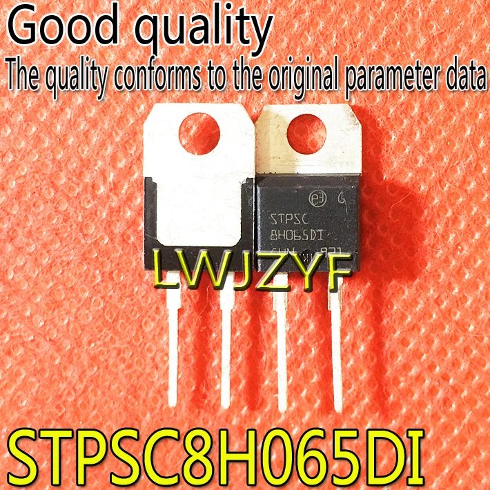 

(1 шт.) Новинка STPSC8H065DI TO-220 650V 8A MOSFET Быстрая доставка