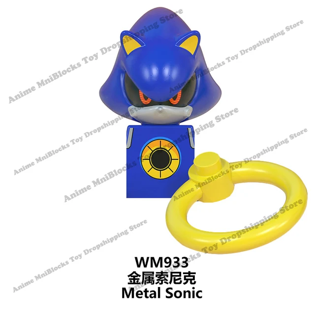 WM6086 WM6087 WM6088 LG1001 anime bricks Sonic Amy Rose Ray Storm Shadow building blocks mini action toy figures Children gifts white