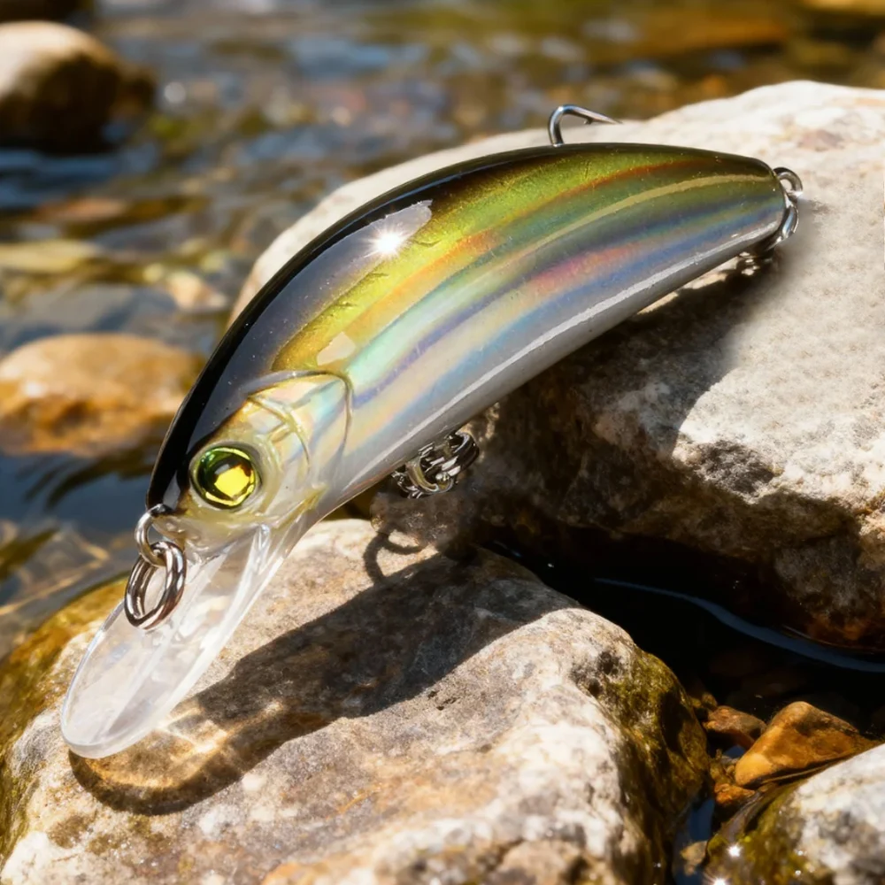 Crankbait Lot de 5 leurres pour brochet, perche et sandre, 13 g I 7,5 cm, flottants, dans différents décors, appâts pour brochet, perche, sandre