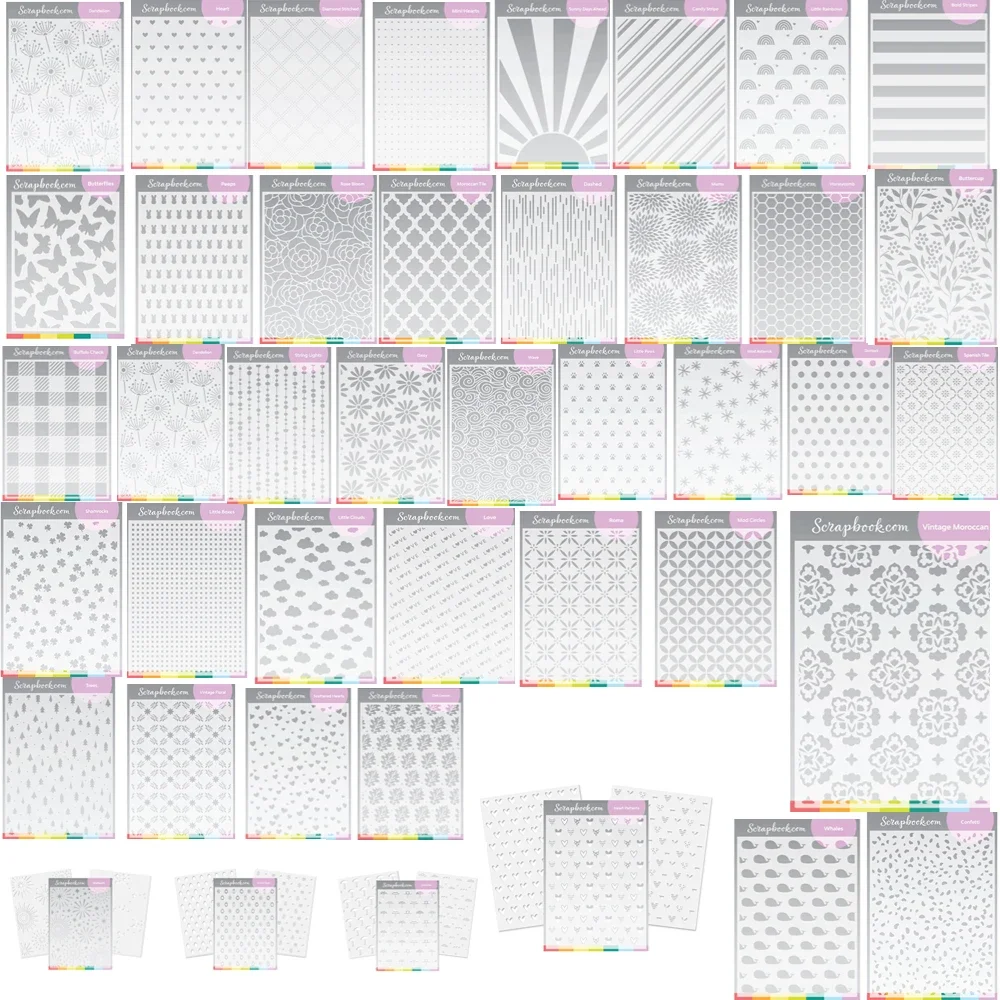Layered Set Easter Eggs Stencil Scrapbook Diary Decoration Embossing Template DIY Greeting Card Handmade