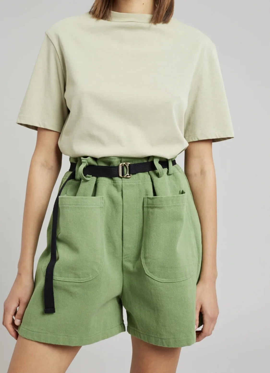 

Шорты-карго женские хлопковые повседневные, Простые короткие штаны с большими карманами и широкими штанинами, лето 2022