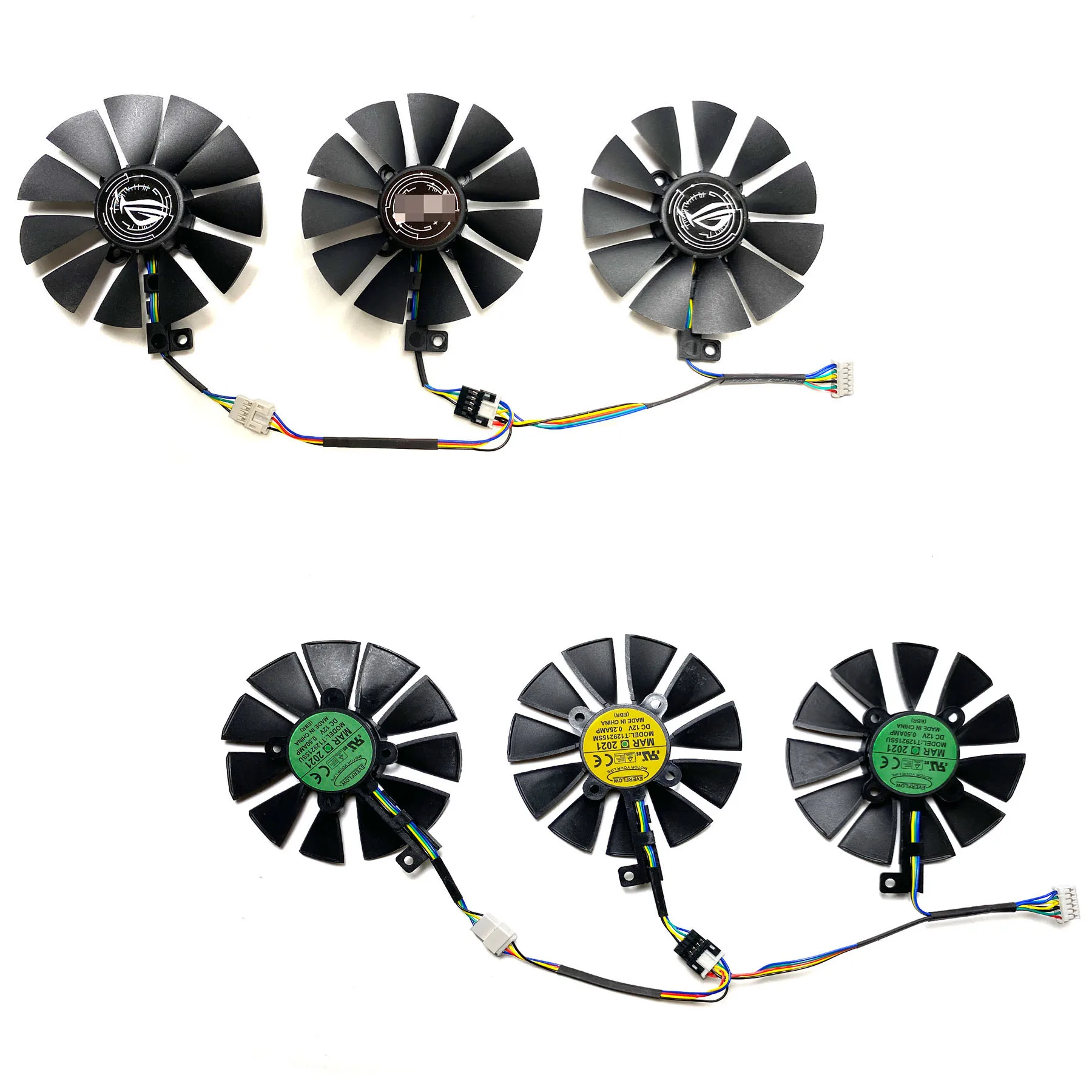 Asus Strix Rx 570 Fan Ventola Di Raffreddamento 95mm Per Schede - Foto 10