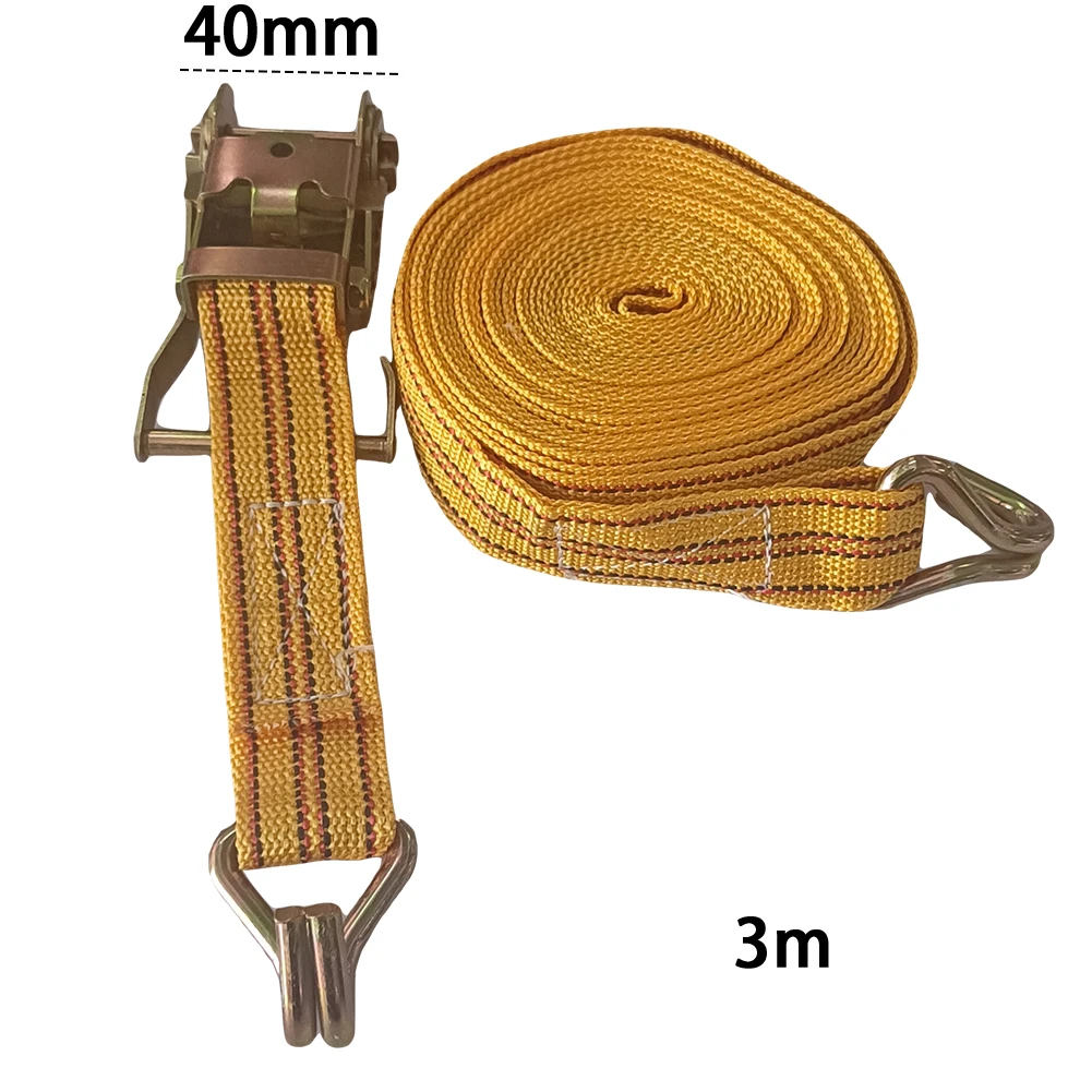 Car Strapping Belt Tensioner Claw Lorry Lashing Handy Straps 3/6/8/10 Meter Load Winch Towing Rope Truck Strapping Rope Fastener