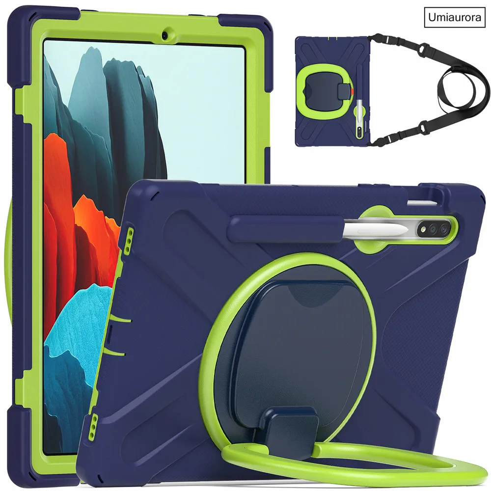 Heavy Duty Kids Shockproof Case For Samsung Galaxy Tab A8 SM X200 S7 FE