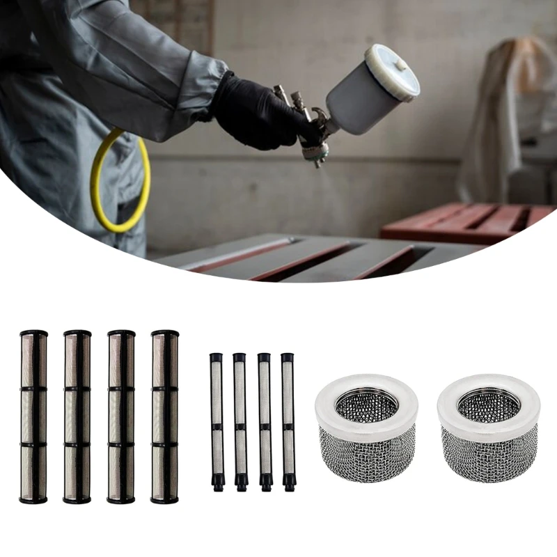 Y6GD Pumps Inner Cores Filter Suction Pipe Filter Screen Airless Sprays Screen Set for 695 795 1095 1595 3900 5900 7900