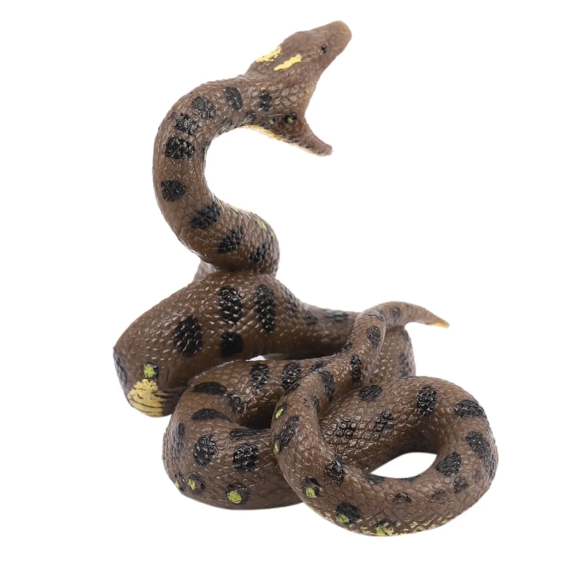Children'S Toy Snake Model Simulation Reptile Giant Python Big Python Wild Animal Snake Model