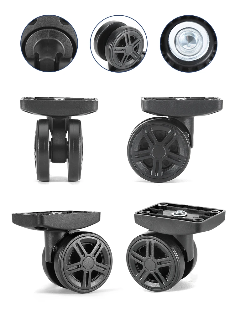j237 Hand pushed wheel maintenance luggage password box universal replacement spare parts high-quality practical wheels