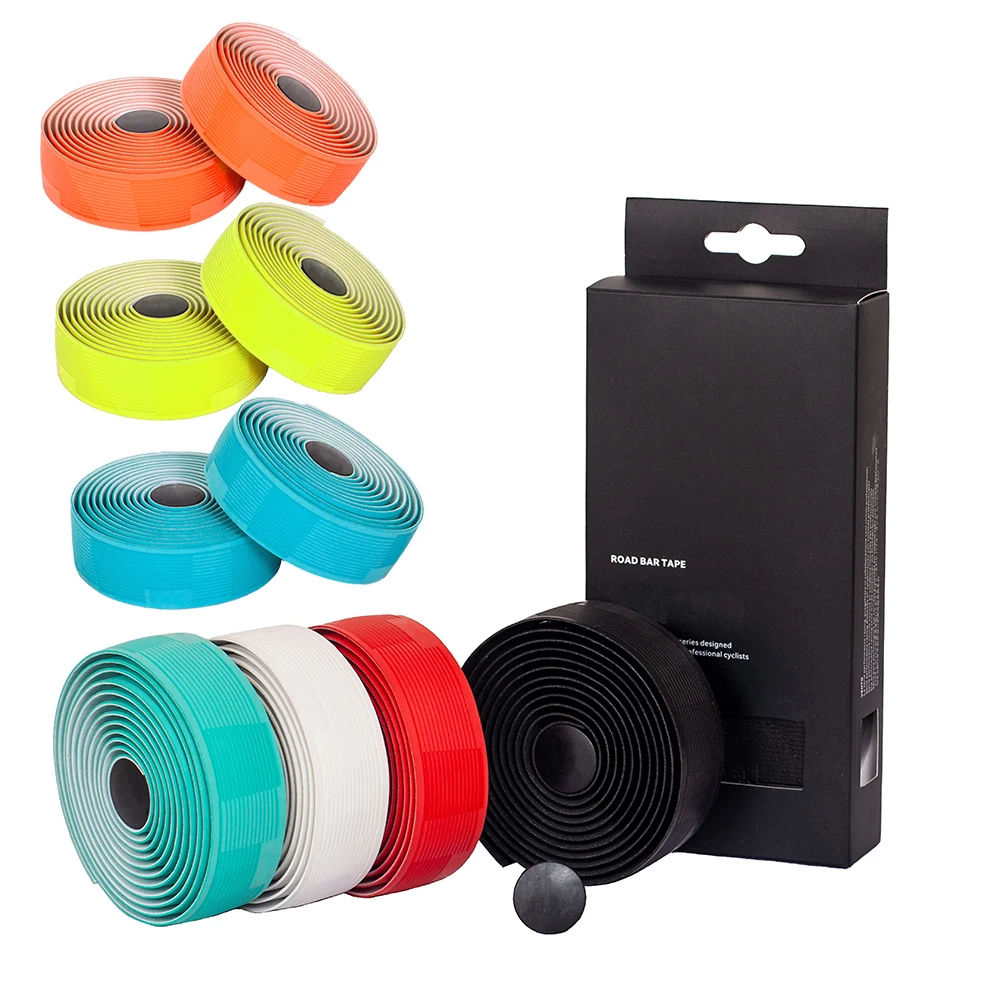 Bike handlebar tape Road Bicycle Handlebar Tape Non-Slip Shock Absorbing Belt Ultralight Wear-Resistant Cycling Strap Road Bike Accessories