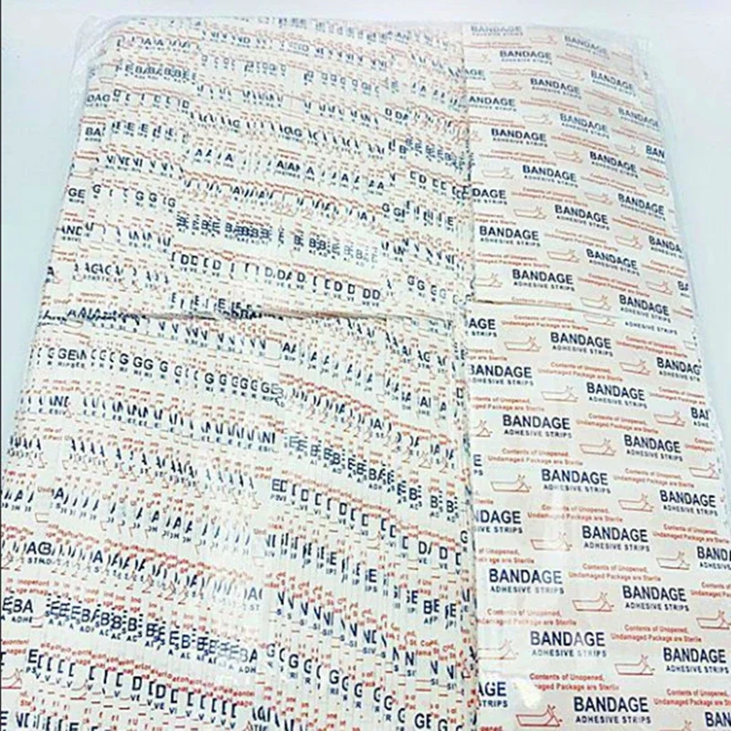 Emergency Stickers wound bandage medical adhesive tape medical wound dressing tattoo adhesive bandages first aid kit 100Pcs/lot Waterproof Breathable Hemostasis Aid Bandage Adhesive Outdoor First Aid Emergency Accessories