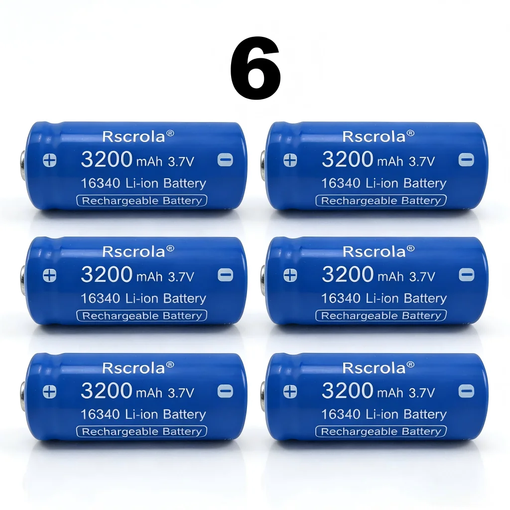 6 PCS Batteries