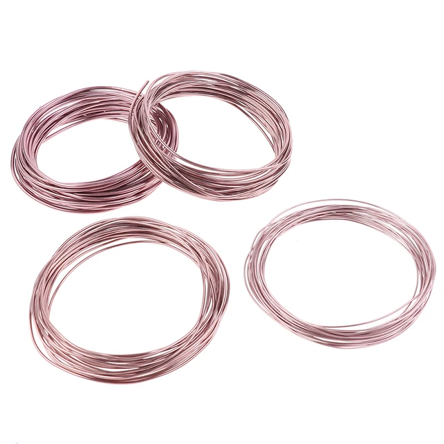 Bonsai Huzalok Eloxált Alumínium Edzőhuzal Összesen 16,5 Láb (Barna) - Image 4