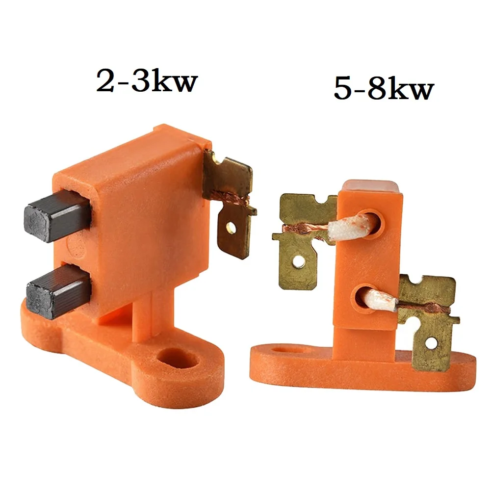 

1Pcs 2-3KW 5-8KW Electric Copper Carbon Brush Holder 168F/188F For 2KW-3KW 5KW-8KW Gasoline Generator Replacement Accessories