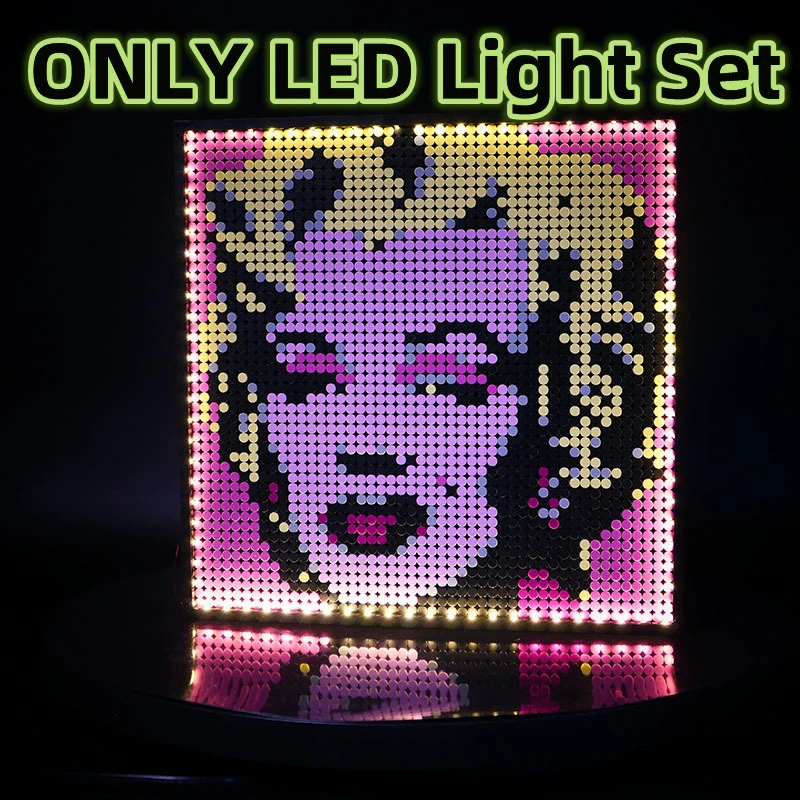 

IN STOCK LED Light Set For Pixel Art Compatible With LEGO 31201 31199 31200 31197 31202 31198 Building Blocks Brick Accessory