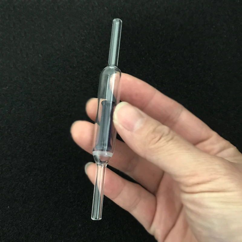 1Pcs Glass One Way Non-Return Check Valve Aquarium Air Pump Accessories 4mm Air Pipe Transparent