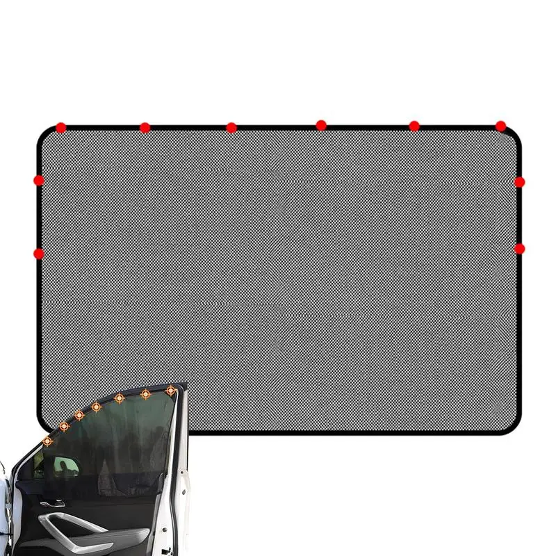 

Car Window Sunshade Car Window Shades With 10 Powerful Magnets Sun Blocker Visor Windshield Cover Auto Curtain Accessories