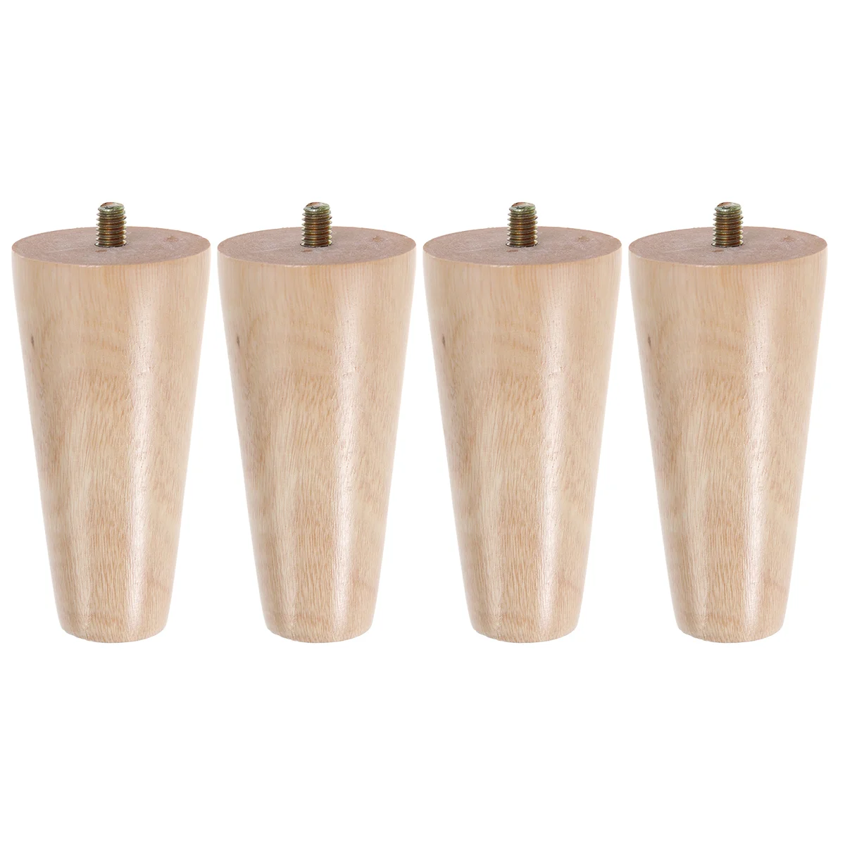 

4PCS Solid Wood Sofa Support Foot Cabinet Wooden Leg Furniture Accessories