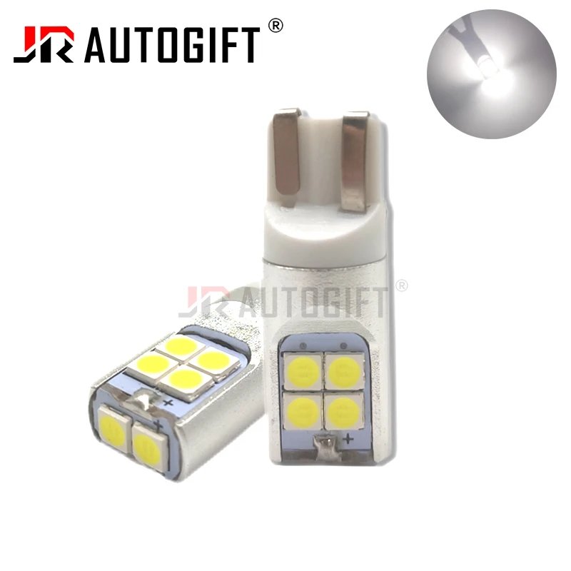 

10pcs Car T10 LED Canbus W5W 3030 10SMD 12V-24V 194 168 Auto LED Car Interior Light plate Dome Reading Lamp Clearance Light