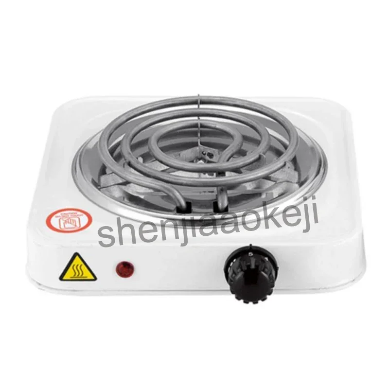 Portable Electric Iron Burner Single Stove Mini Hotplate Home Kitchen Coffee Heater Cooker Hot Plate Electric Furnace 220V 1000W 2