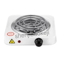 Portable Electric Iron Burner Single Stove Mini Hotplate Home Kitchen Coffee Heater Cooker Hot Plate Electric Furnace 220V 1000W 2