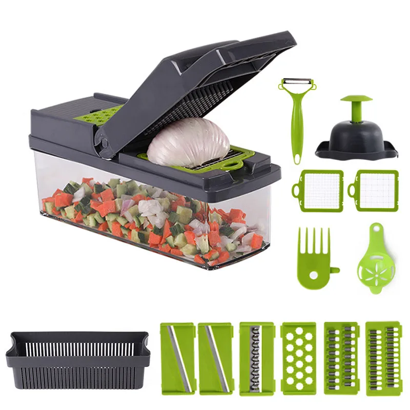 Multi Slicer Vegetable Chopper Vegetable Cutter  Food Chopper Vegetable  Cutter - 22 - Aliexpress