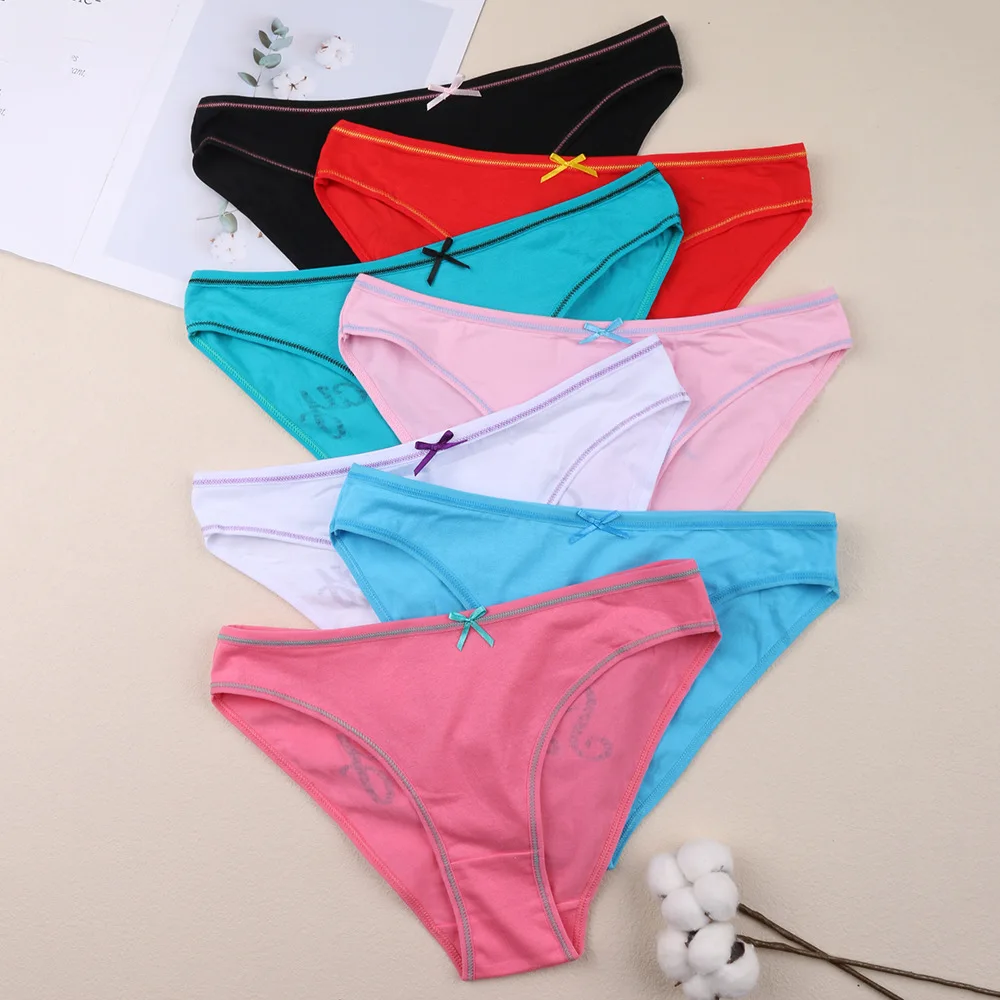 Women Cotton Panties - 7 Days Breathable Briefs | Comfortable Mid-Rise Underwear Set