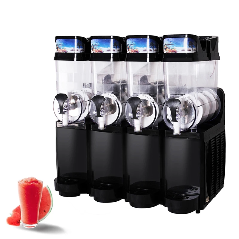 

3 Tanks Slushy Granizing Machine Electric Juice Dispenser Cold Drinks Maker Stainless Steel Snow Melting Machine