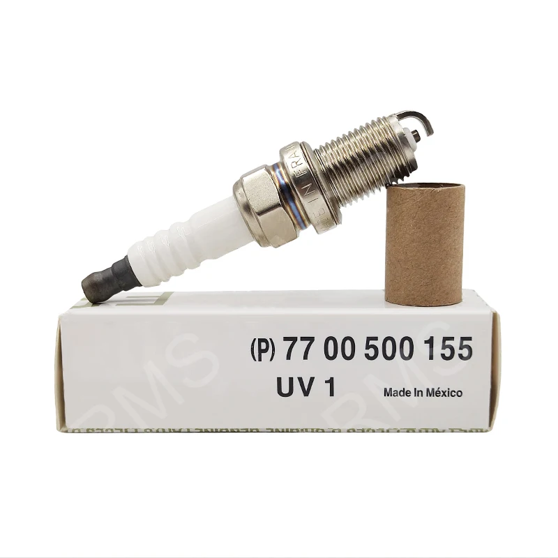 

4PCS 7700500155 FR7DC+ Normal Spark Plug Candles For Renault Clio Sandero Kangoo Logan Stepway Thalia Scenic Twingo Megane