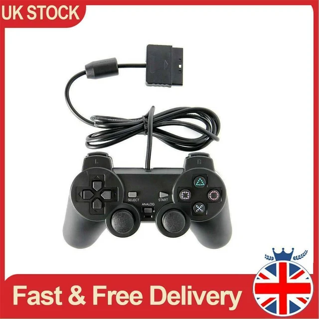 Wireless Controller For PS2/PS1 Gamepad Dual Vibration Shock For Sony  Playstation 2 Joypad Joystick Controle USB PC Game Console - AliExpress