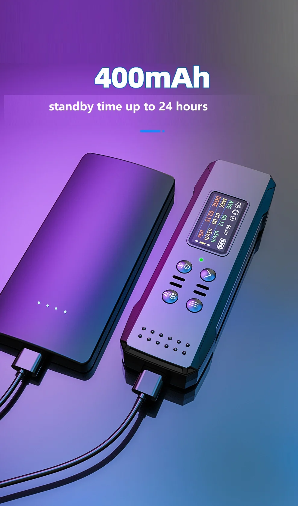 Radiation Detector Geiger Counter Nuclear Radiation Detector Alpha Beta Gamma X Ray Dosimeter Personal