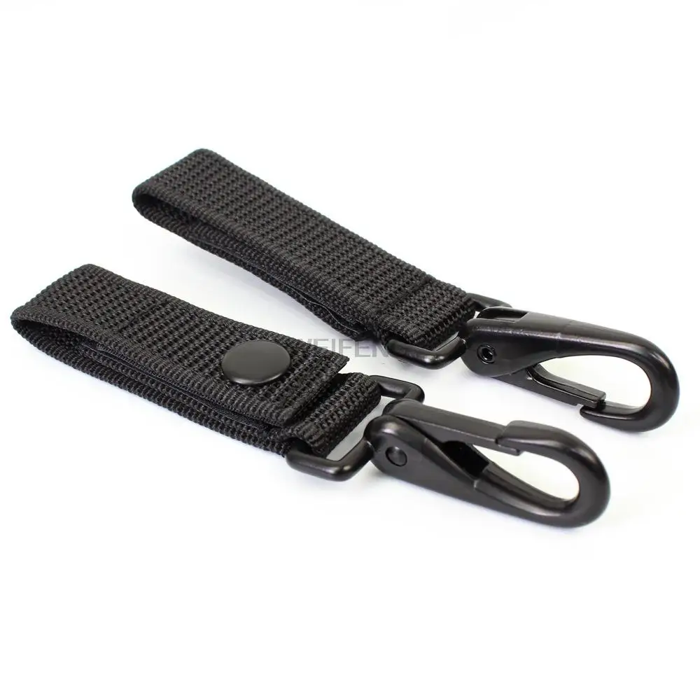 1PCS Taktische Molle Schlüssel Ring Kette Getriebe Clip Schlüssel Keeper Schlüsselbund Nylon Gürtel Schlüssel Halter Outdoor Karabiner Aufhänger Schnalle Haken – Detail 7