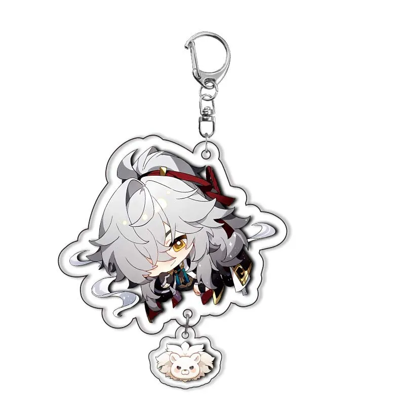 Honkai: Star Rail Silber Wolf Jing Yuan Asta Yanqing Cosplay Zubehör Anime Spiel Abzeichen Schlüsselanhänger Anhänger Cartoon Kostüm Prop – Detail 5