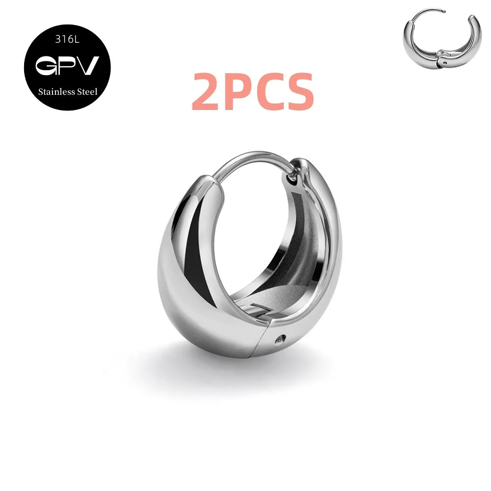 Silver 2PCS